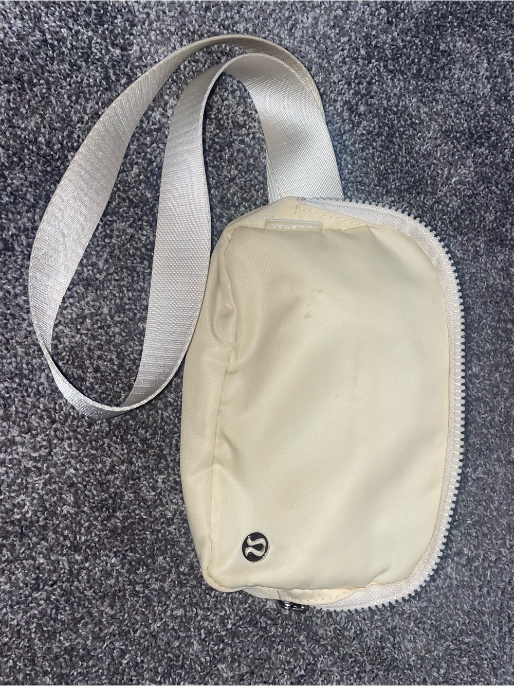 Lululemon Cream Crossbody Pouch Bag - Lightweight Everyday Carry